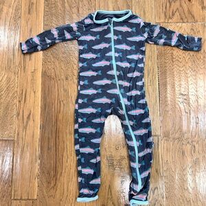 Kickee Pants Trout Pajamas 2T